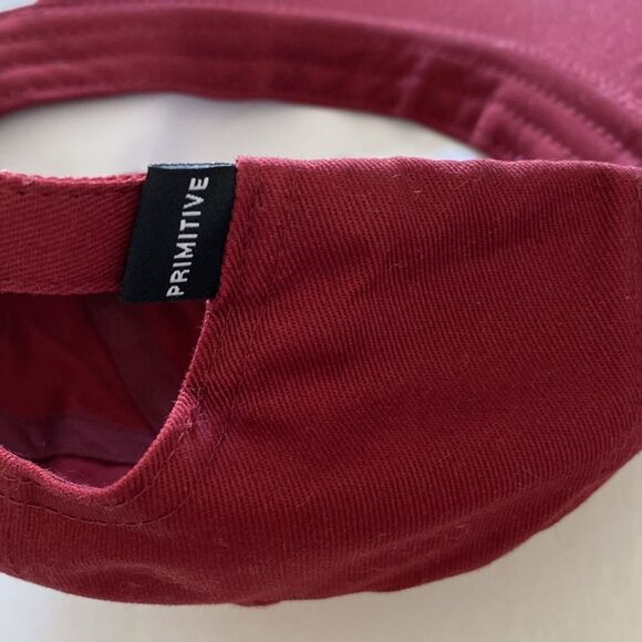 PRIMITIVE Burgundy Adjustable Hat NWOT - Picture 3 of 5